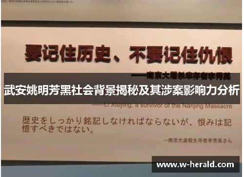 武安姚明芳黑社会背景揭秘及其涉案影响力分析